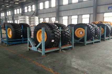 工程车车轮制造基地